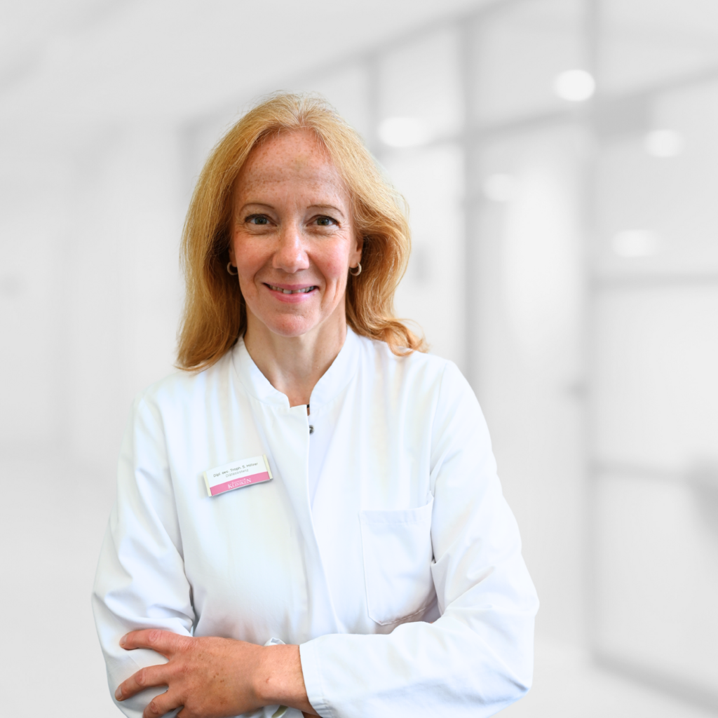 Mitarbeiterin der Diätassistenz - Fr. Hölzer